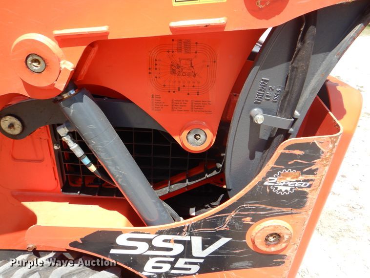 image for item DH5345 2016 Kubota SSV65  skid steer loader