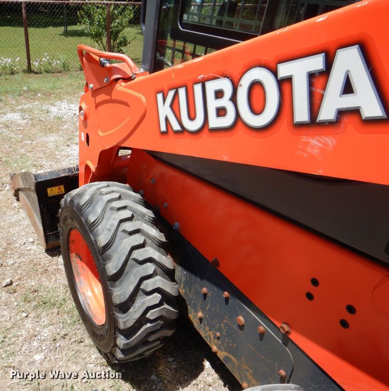 image for item DH5345 2016 Kubota SSV65  skid steer loader