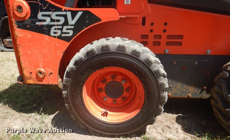 image for item DH5345 2016 Kubota SSV65  skid steer loader