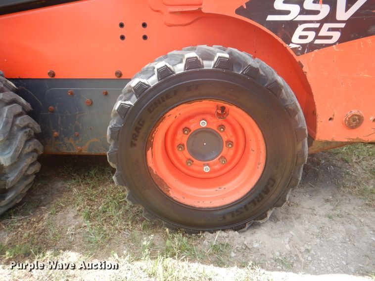 image for item DH5345 2016 Kubota SSV65  skid steer loader