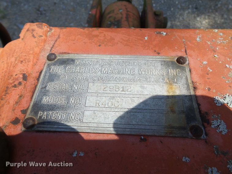 image for item DH7938 Charles Machine Works R40C combination unit