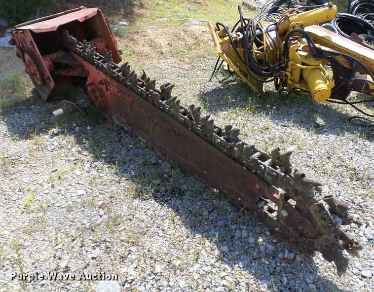 image for item DH7939 Charles Machine Works R60A trencher attachment