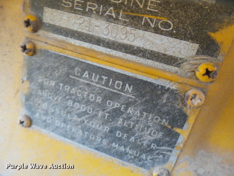 image for item DH7954 Fiat-Allis 21B  crawler dozer