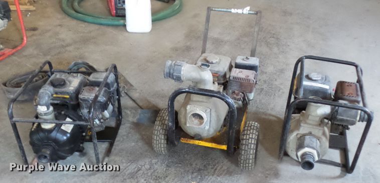 image for item DH7956 (3) trash pumps