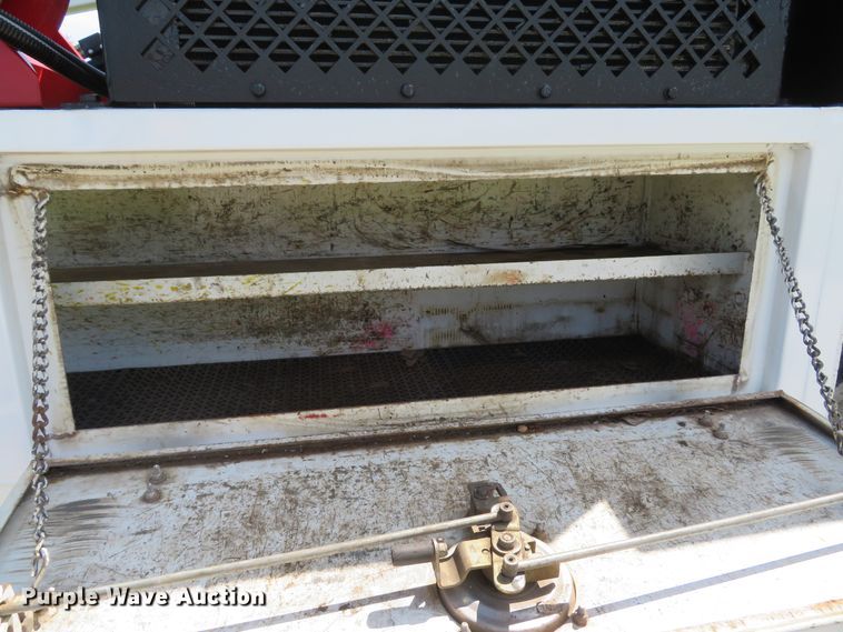 image for item DI2187 2012 Ford F550 Super Duty XL Crew Cab utility bed truck with crane