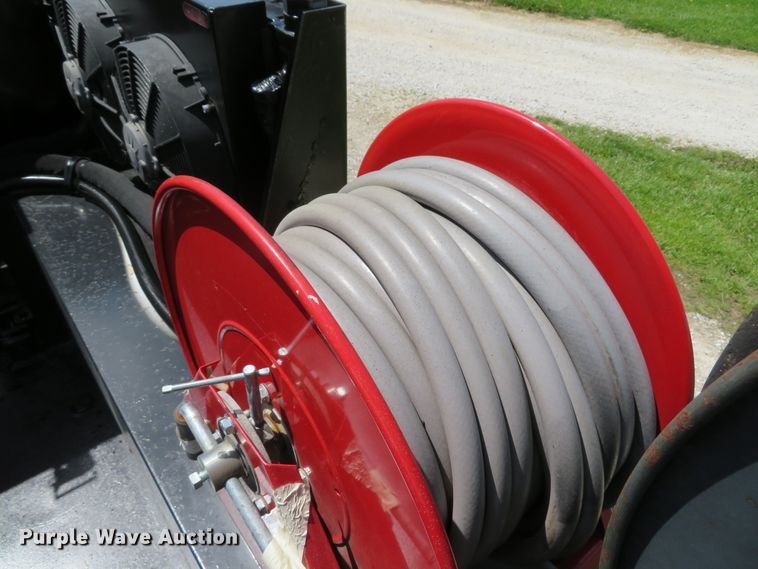 image for item DI2187 2012 Ford F550 Super Duty XL Crew Cab utility bed truck with crane