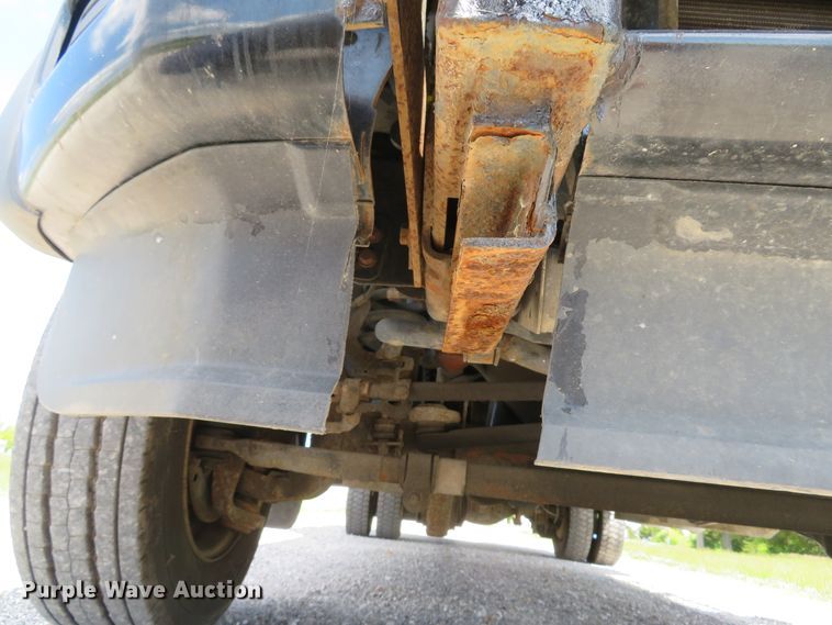 image for item DI2187 2012 Ford F550 Super Duty XL Crew Cab utility bed truck with crane