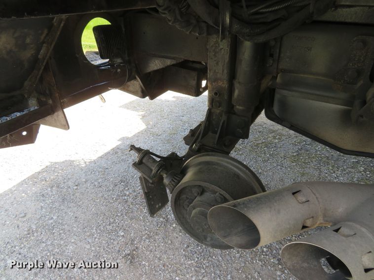 image for item DI2187 2012 Ford F550 Super Duty XL Crew Cab utility bed truck with crane