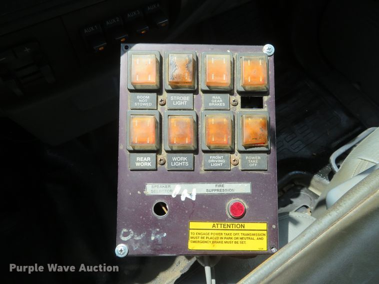 image for item DI2187 2012 Ford F550 Super Duty XL Crew Cab utility bed truck with crane