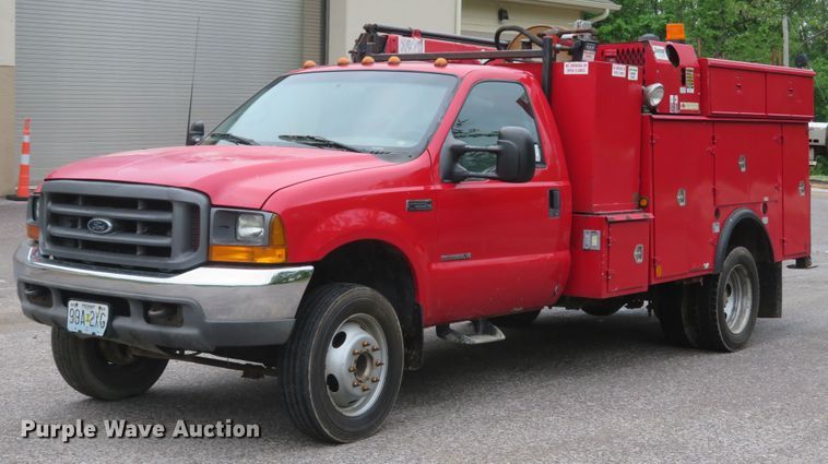 image for item DI2205 2000 Ford F550 Super Duty XL  service truck