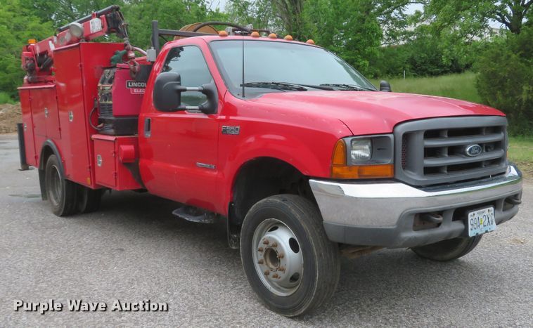 image for item DI2205 2000 Ford F550 Super Duty XL  service truck