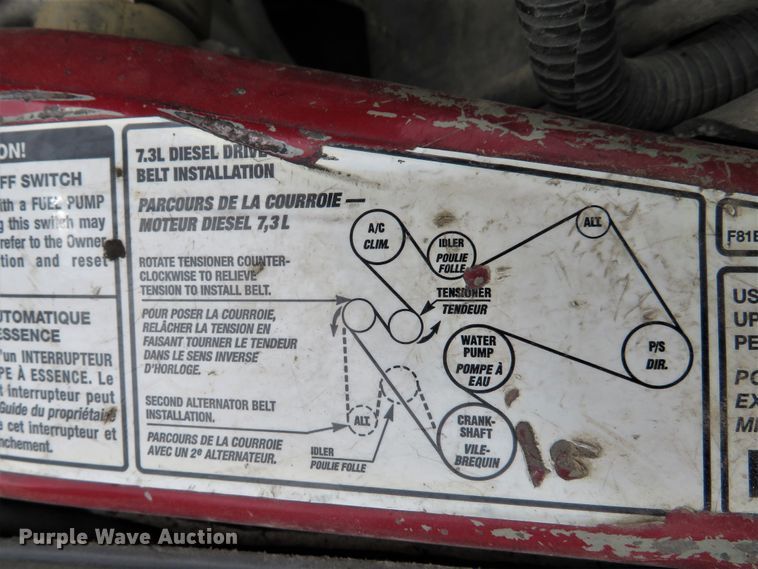 image for item DI2205 2000 Ford F550 Super Duty XL  service truck