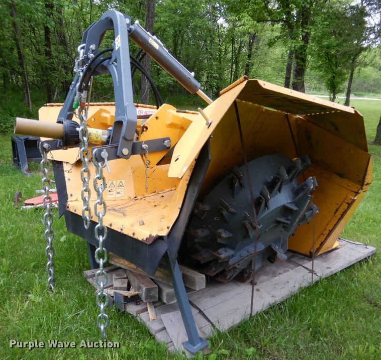 image for item EK9217 2019 Dondi DBR55/F80 double wheel rotary ditcher