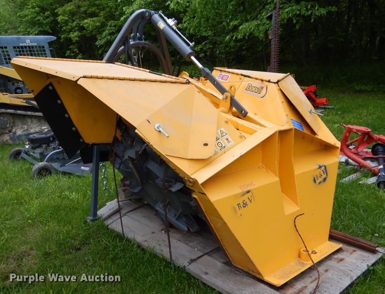 image for item EK9217 2019 Dondi DBR55/F80 double wheel rotary ditcher