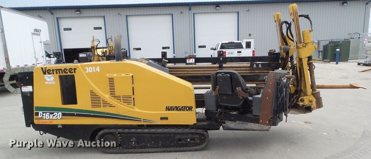 image for item EM9999 2012 Vermeer D16X20 Series II  directional boring unit