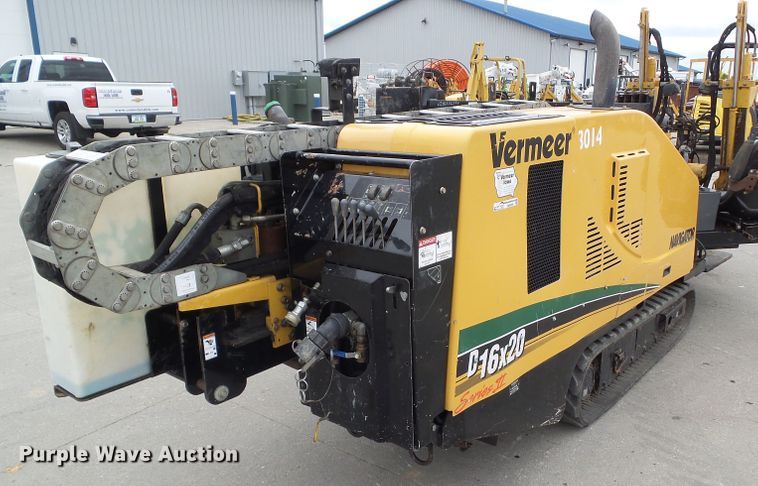 image for item EM9999 2012 Vermeer D16X20 Series II  directional boring unit