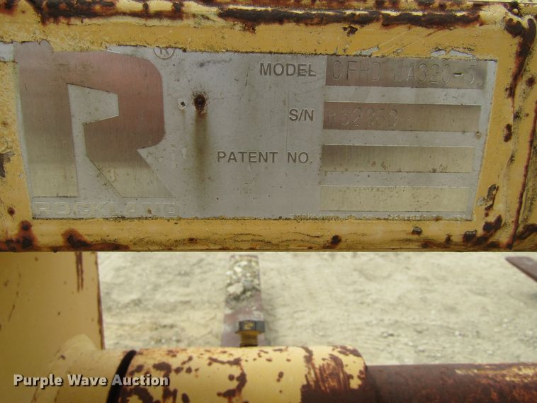 image for item FD9438 Rockland CFHD-WA320-5 pallet forks