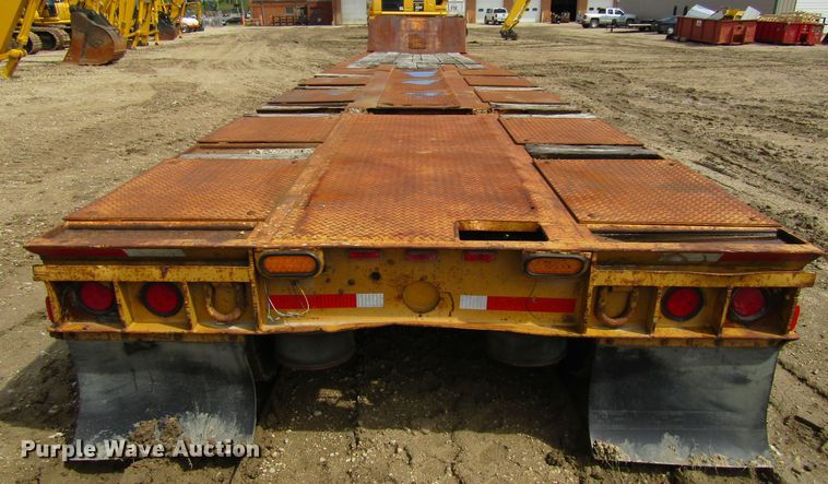 image for item FD9439 1986 Load King lowboy equipment trailer