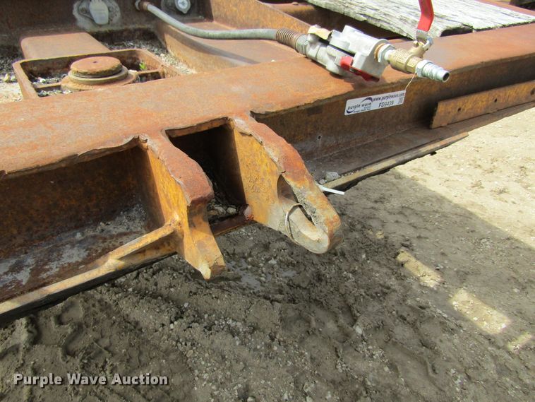 image for item FD9439 1986 Load King lowboy equipment trailer