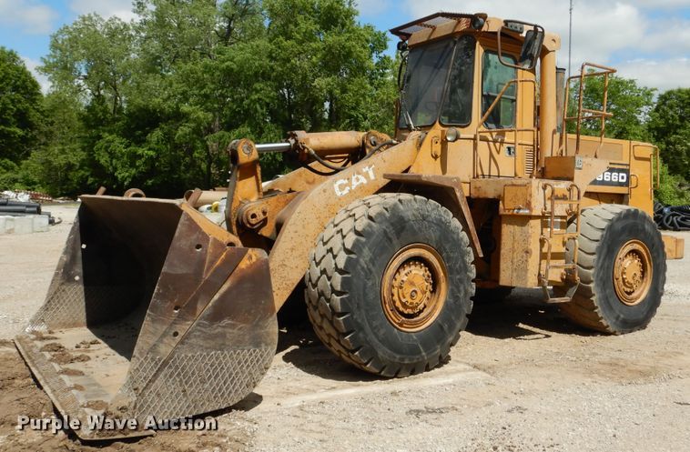 image for item GL9727 1984 Caterpillar 966D  wheel loader