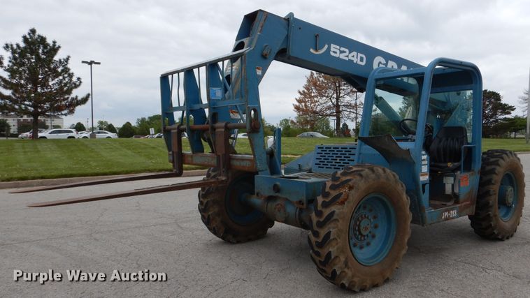 image for item GL9730 2000 Gradall 524D  telehandler