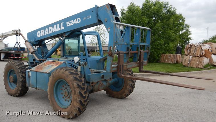 image for item GL9730 2000 Gradall 524D  telehandler