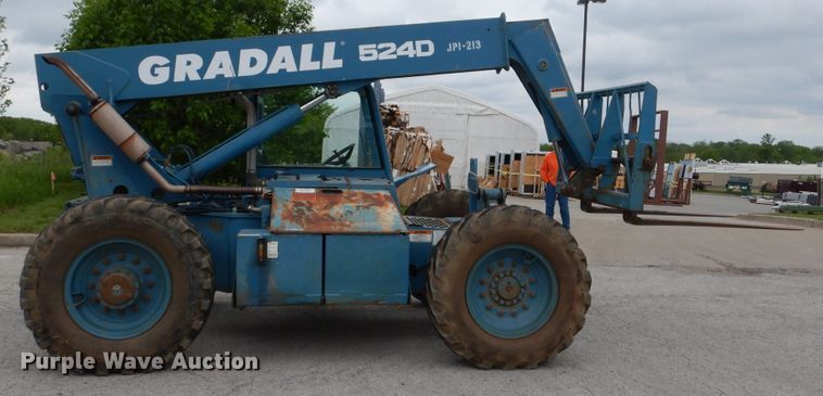 image for item GL9730 2000 Gradall 524D  telehandler