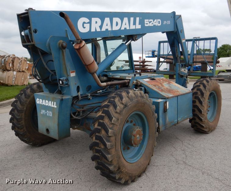 image for item GL9730 2000 Gradall 524D  telehandler