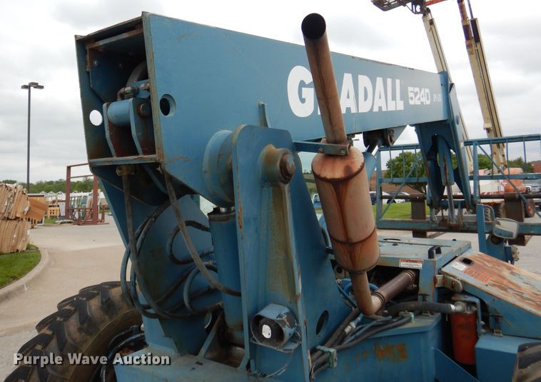 image for item GL9730 2000 Gradall 524D  telehandler