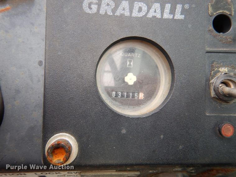 image for item GL9730 2000 Gradall 524D  telehandler