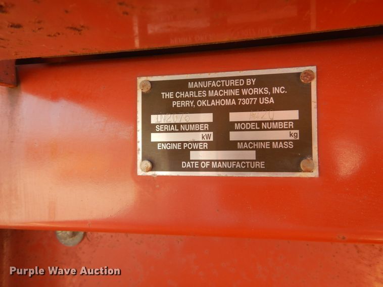 image for item GU9982 1996 Ditch Witch 5110  trencher