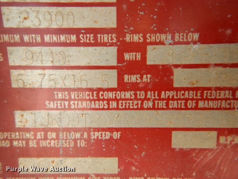 image for item GU9984 1994 Interstate Trailers equipment trailer