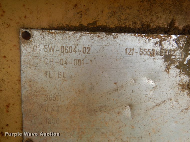 image for item GV9016 Caterpillar 121-5553 excavator bucket