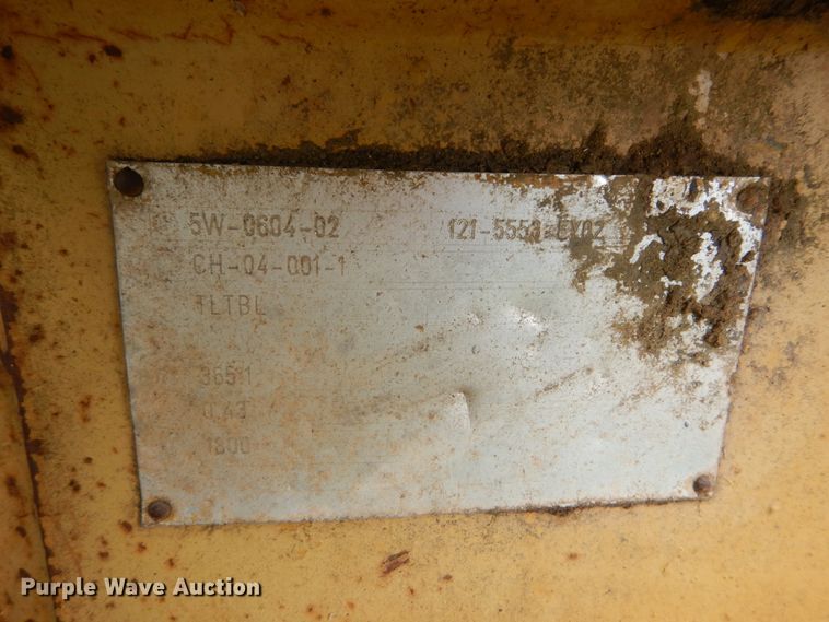 image for item GV9016 Caterpillar 121-5553 excavator bucket