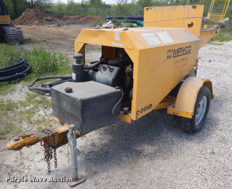 image for item GW9098 Mayco C-30HD grout pump