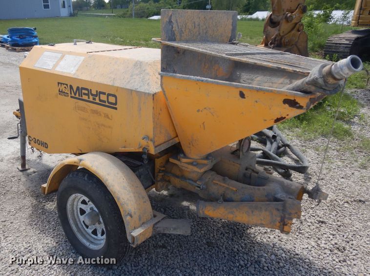 image for item GW9098 Mayco C-30HD grout pump