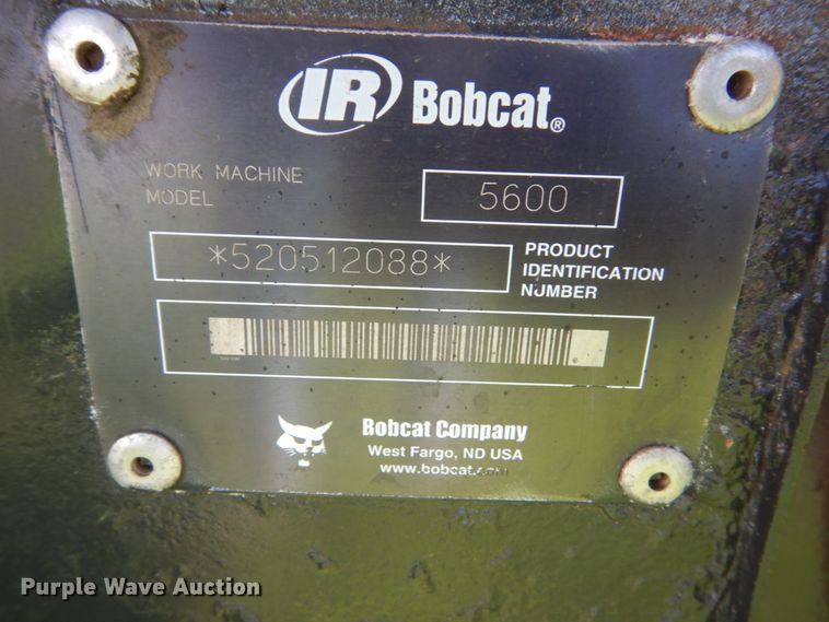 image for item GW9816 Bobcat 5600 utility vehicle