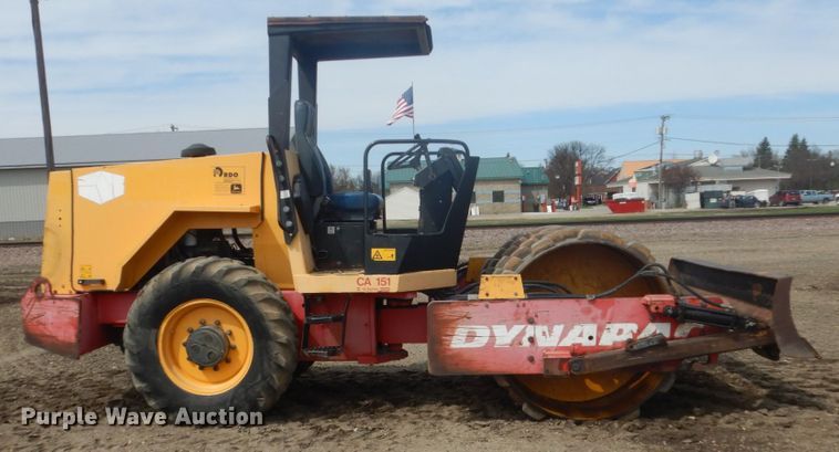 image for item GW9874 1996 Dynapac CA151 Series 15 single drum vibratory roller