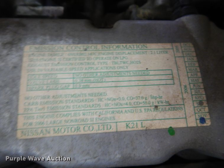 image for item GW9968 Caterpillar C3000 forklift