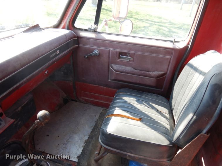 image for item GY9003 1987 GMC 7000 dump truck