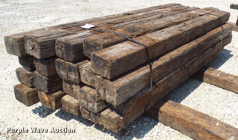 image for item H1456 (40) rail road ties