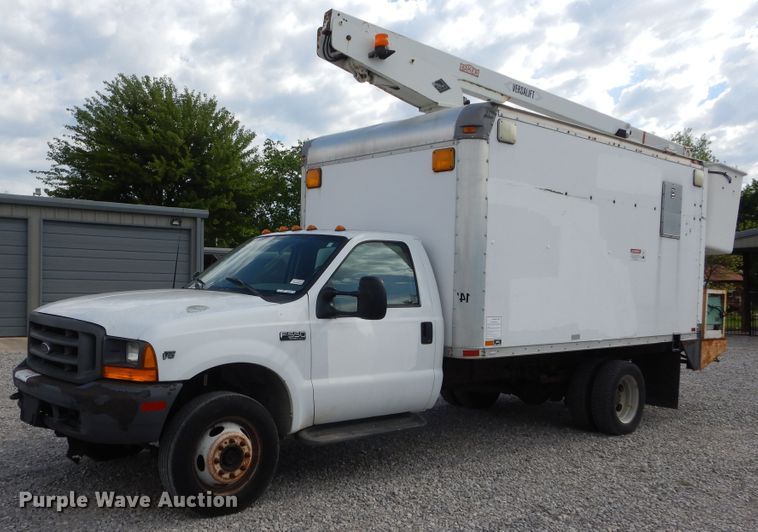 image for item HA9140 2001 Ford F550 XL  fiber optic splicing truck