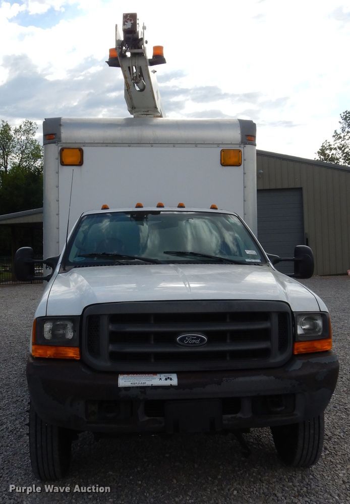 image for item HA9140 2001 Ford F550 XL  fiber optic splicing truck