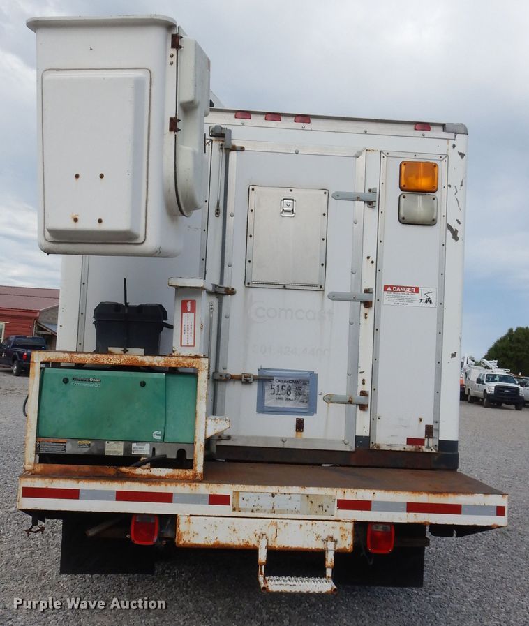 image for item HA9140 2001 Ford F550 XL  fiber optic splicing truck