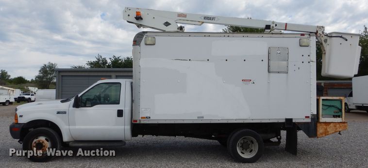 image for item HA9140 2001 Ford F550 XL  fiber optic splicing truck