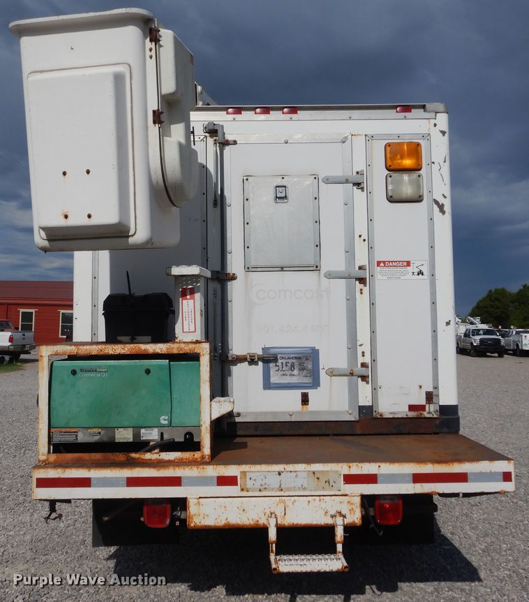 image for item HA9140 2001 Ford F550 XL  fiber optic splicing truck