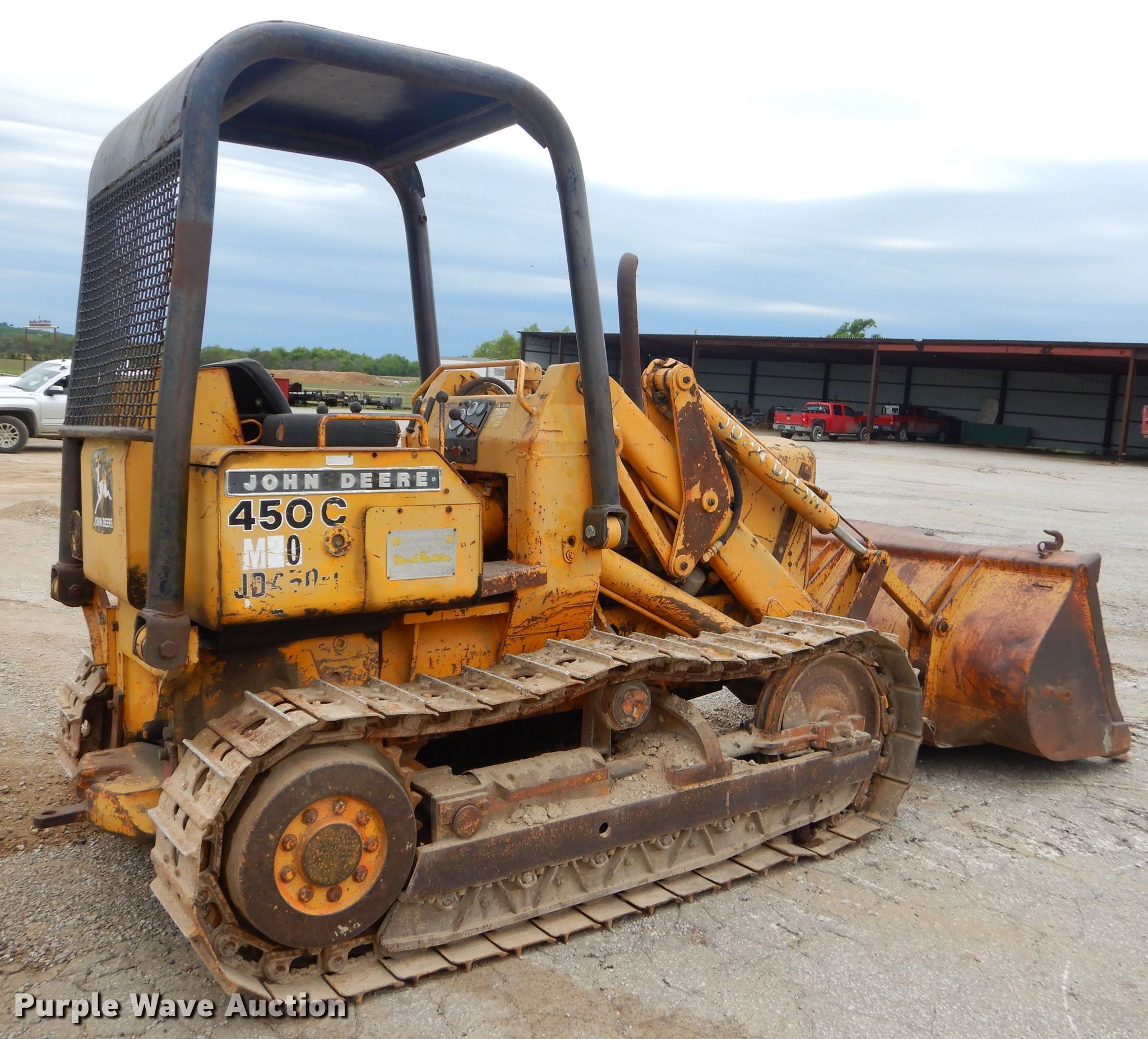 1979 John Deere 450C track loader in Caney, KS Item GN9379 sold