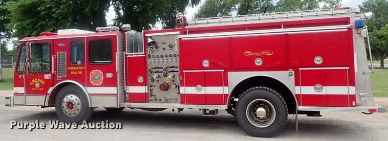 image for item DG2172 1985 Federal Motors  pumper fire truck