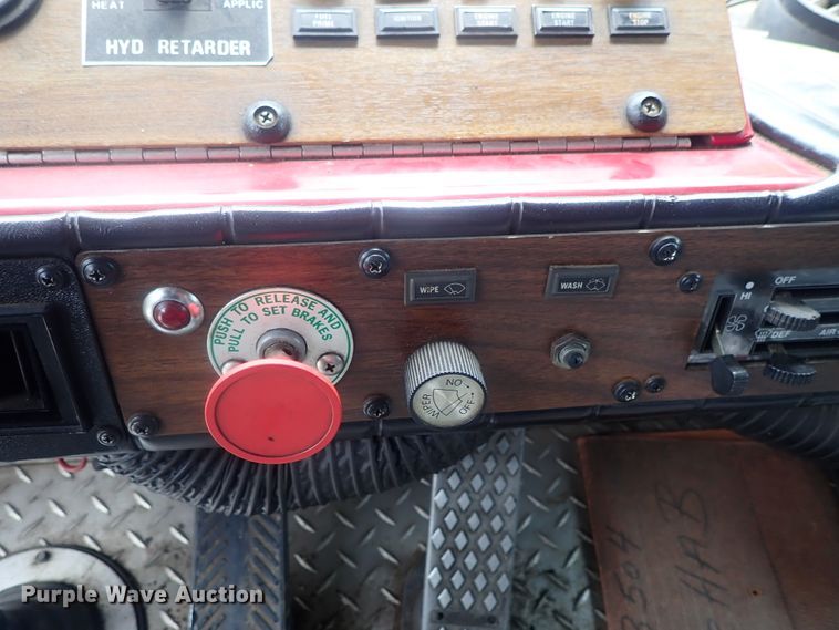 image for item DG2172 1985 Federal Motors  pumper fire truck