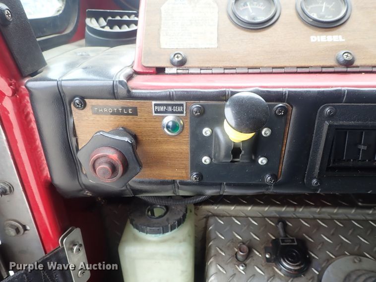 image for item DG2172 1985 Federal Motors  pumper fire truck